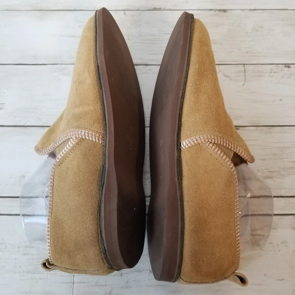 Faux Suede Faux Fur Slip-On Scuff Slipper Loafers